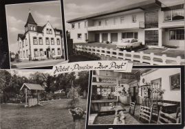 Hier geht es zur Karte mit dem Motiv 'Das Hotel Zur Post in der Bahnhofstraße'